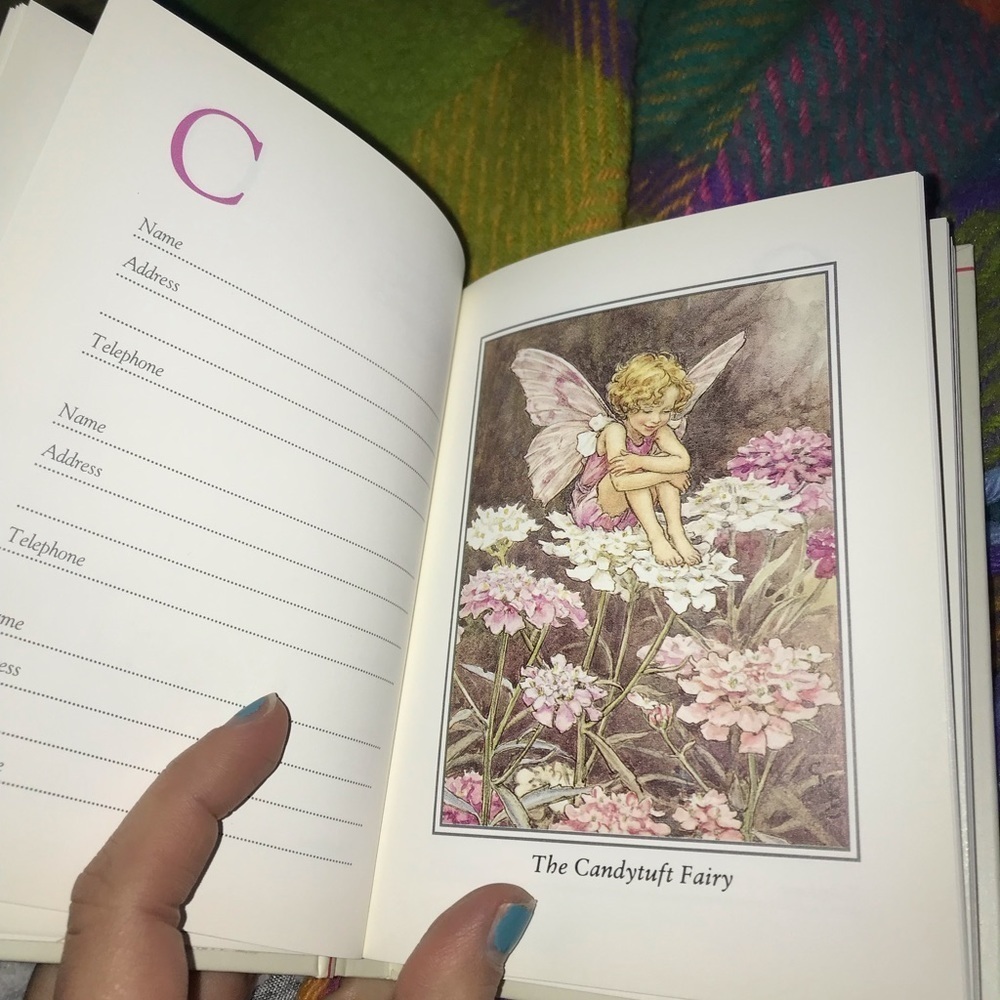 FLOWER + FAIRIES ADDRESS BOOK + FAIRY BRACELET fairycore - Picture 6 of 8